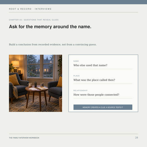 The Family Interview Workbook